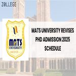 MATS University Revises PhD Admission 2025 Schedule